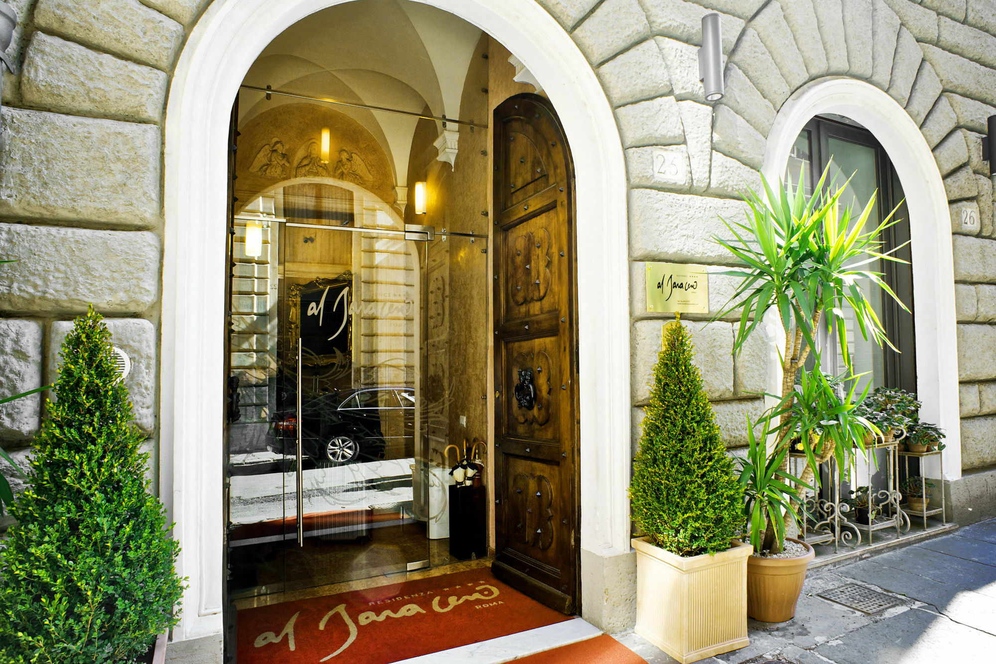 Residenza Al Saraceno Aparthotel Rome Bagian luar foto